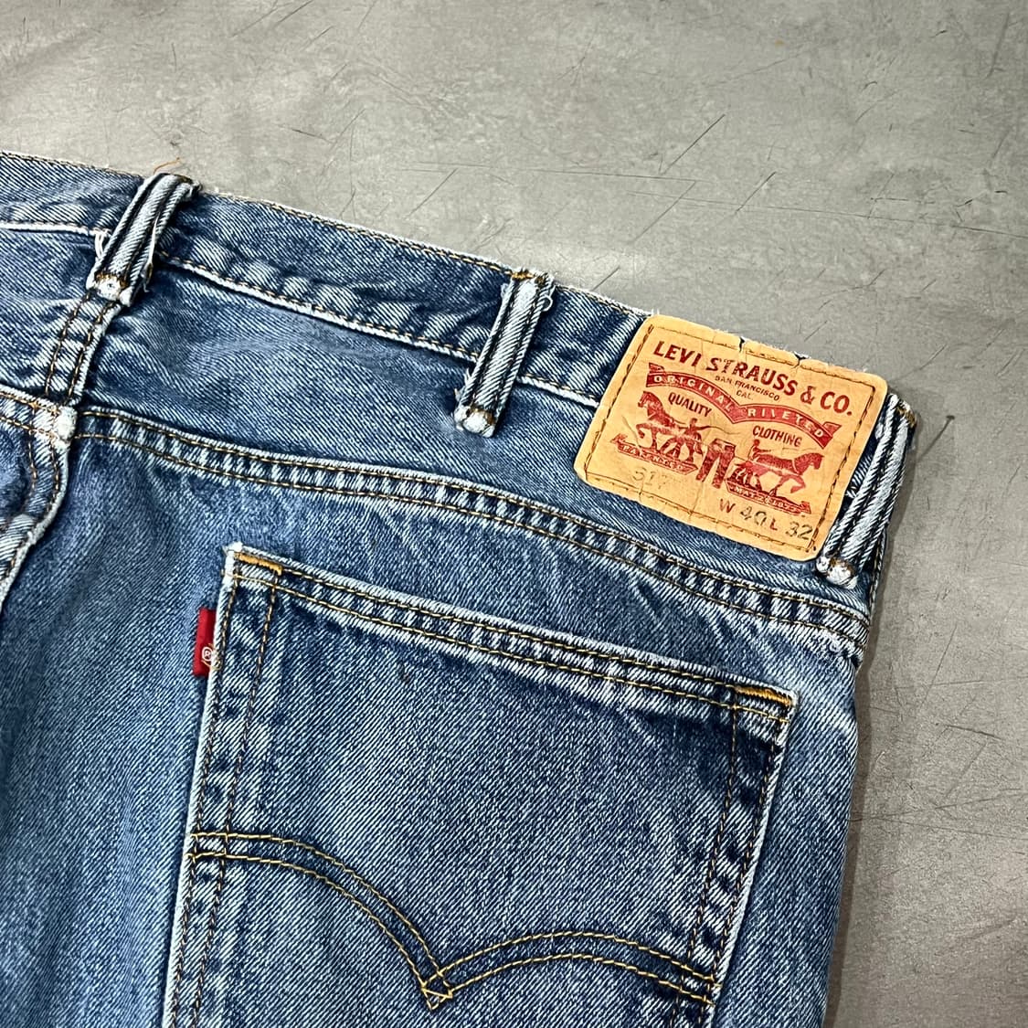  리바이스 517 블랭크탭 데님 팬츠 y15005 상품이미지7