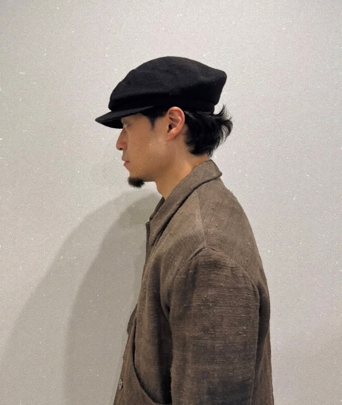 요지야마모토 00s 울린넨 캐스킷 캡 상품이미지2