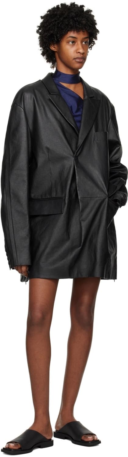 Bianca saunders x At.Kollektive 가죽 자켓 상품이미지1