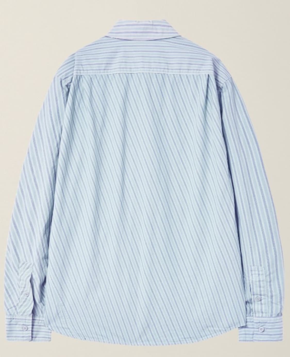 EE Garment Dyed Curved Stripe Shirt 상품이미지2