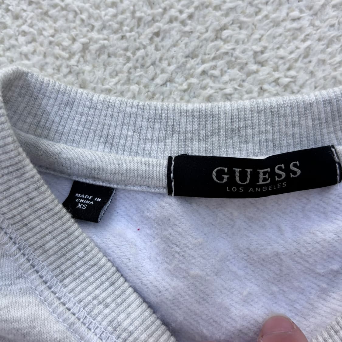 XS 게스 로스앤젤레스 맨투맨 티셔츠 0325E 상품이미지3