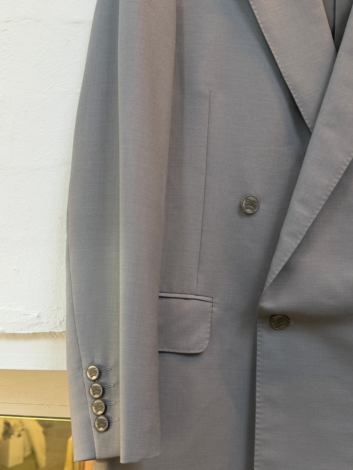 Burberrys 버버리 실버 더블 블레이저 L 상품이미지2