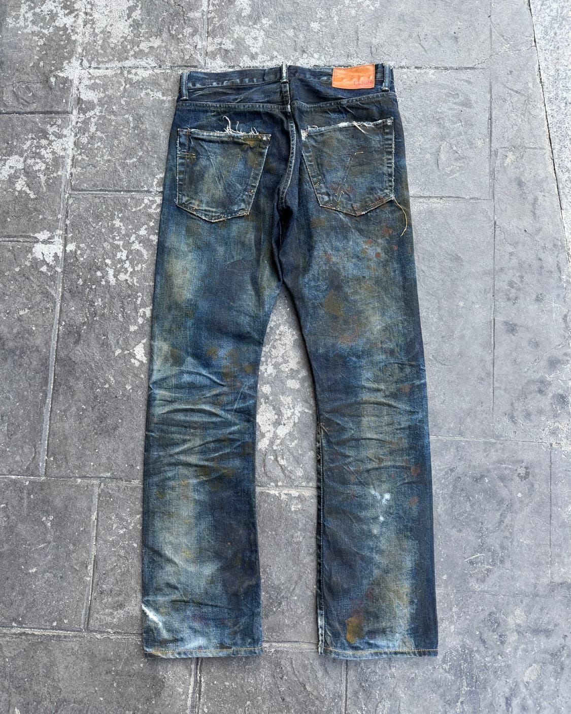 PLEIN P/V BANANA 셀비지 데님 팬츠 상품이미지5