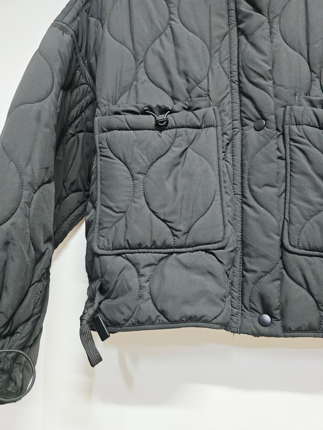 자라 블랙 퀼팅 패딩  숏자켓 상품이미지3