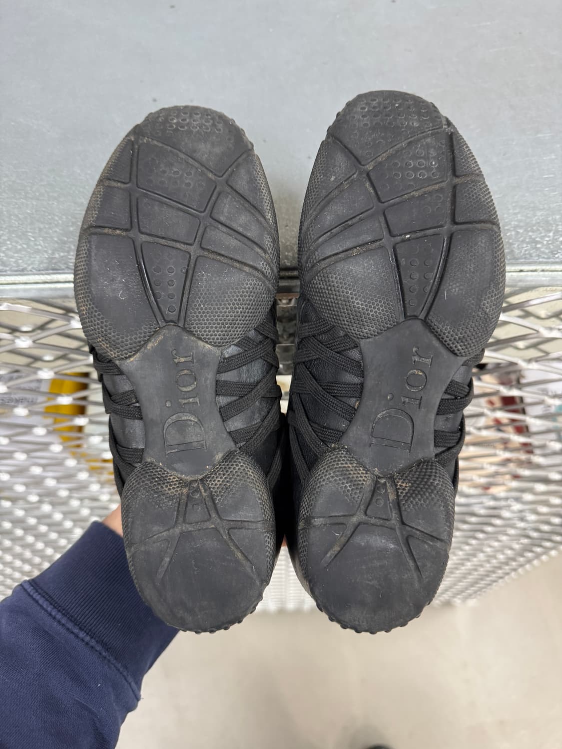 디올 레더 스니커즈 36.5 상품이미지7