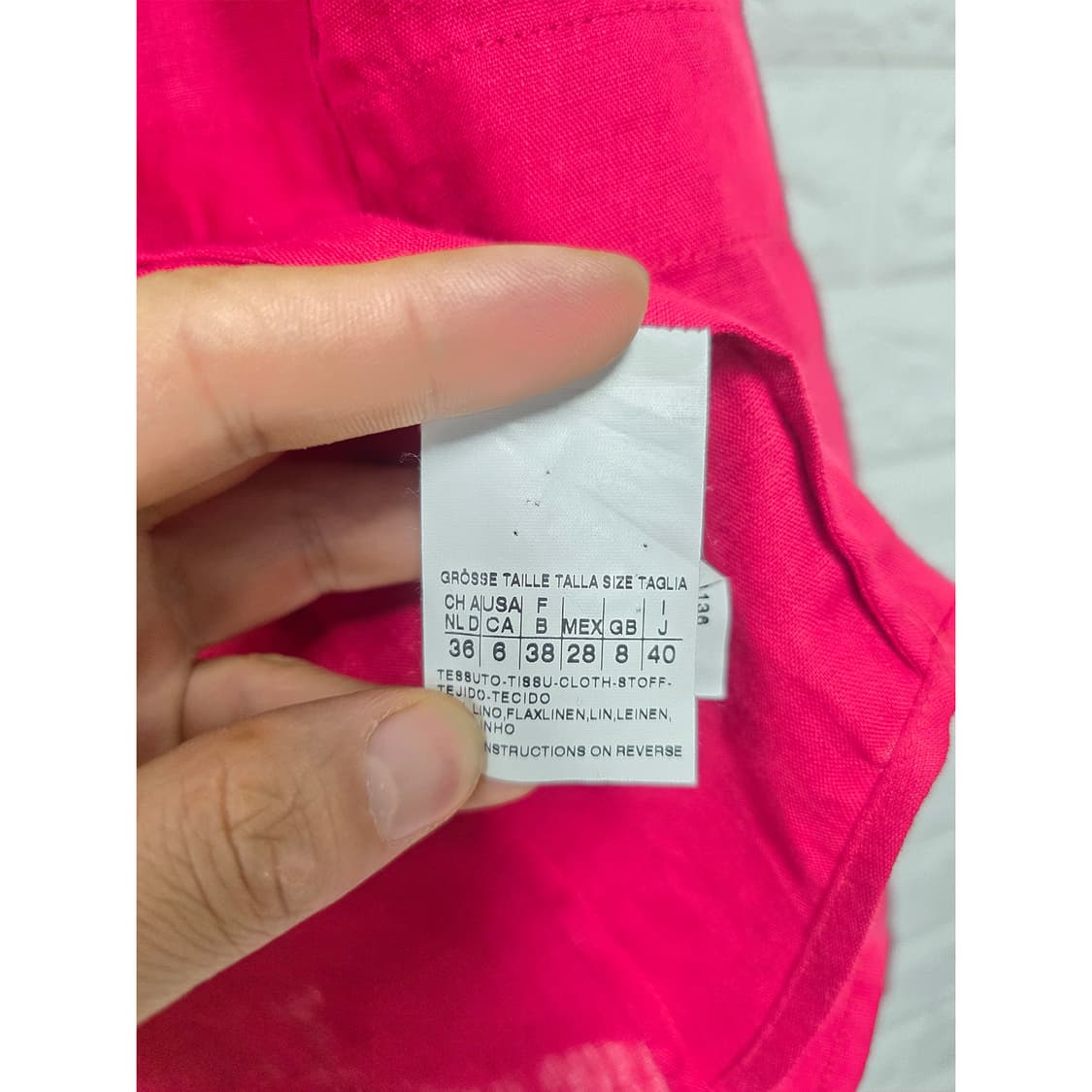 막스마라 Max Mara 린넨 마자켓 M 상품이미지3