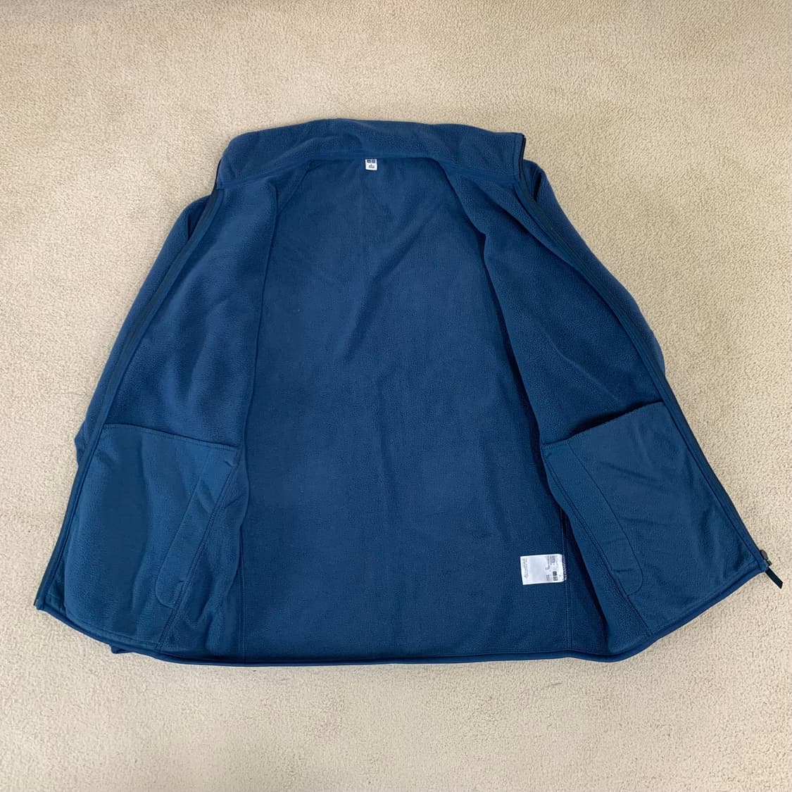 유니클로 후리스(L/블루) 플리스 자켓 상품이미지6