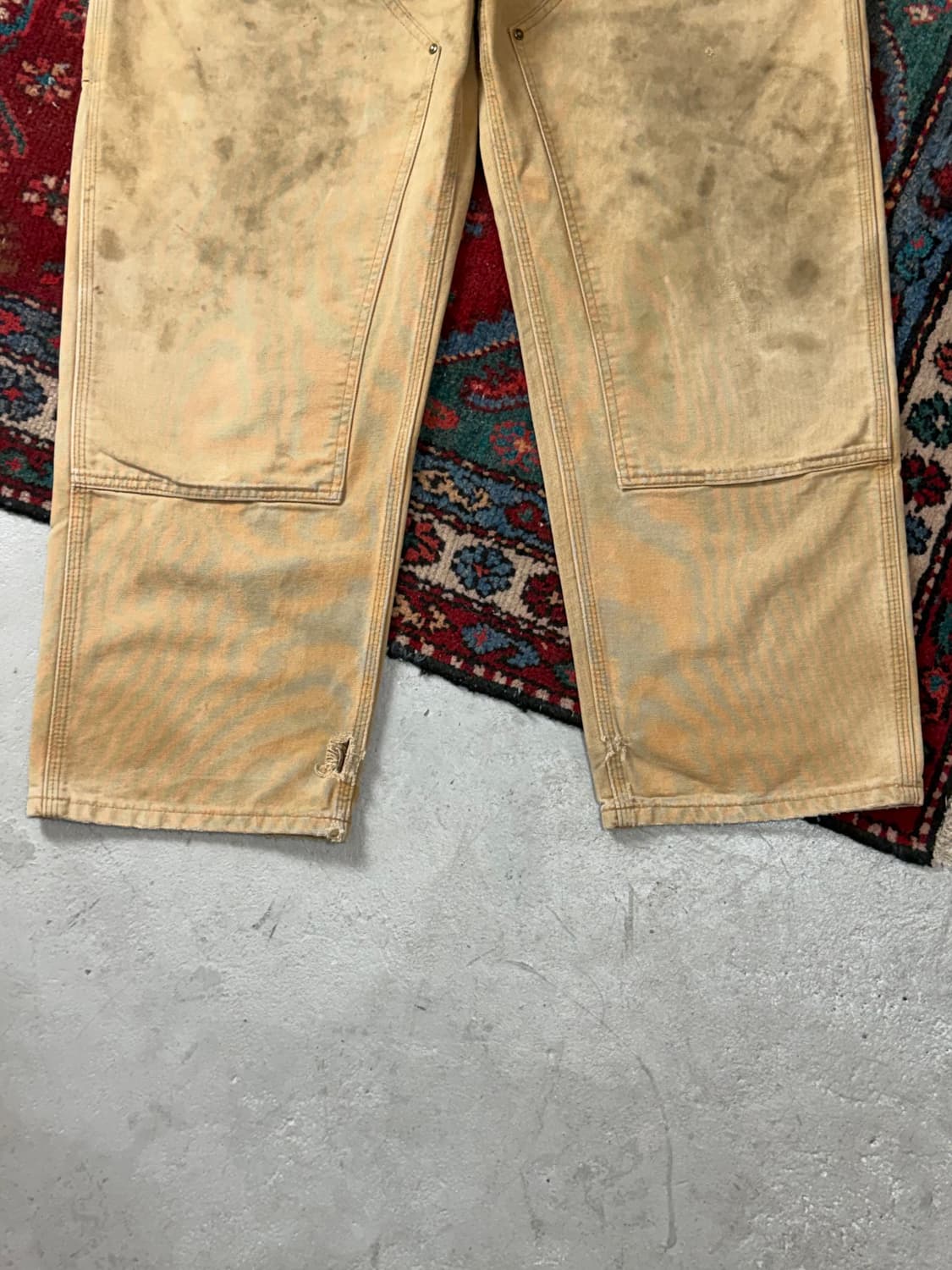 OG 칼하트 더블니 브라운 칼하트 B136 BRN 썩블니 상품이미지7