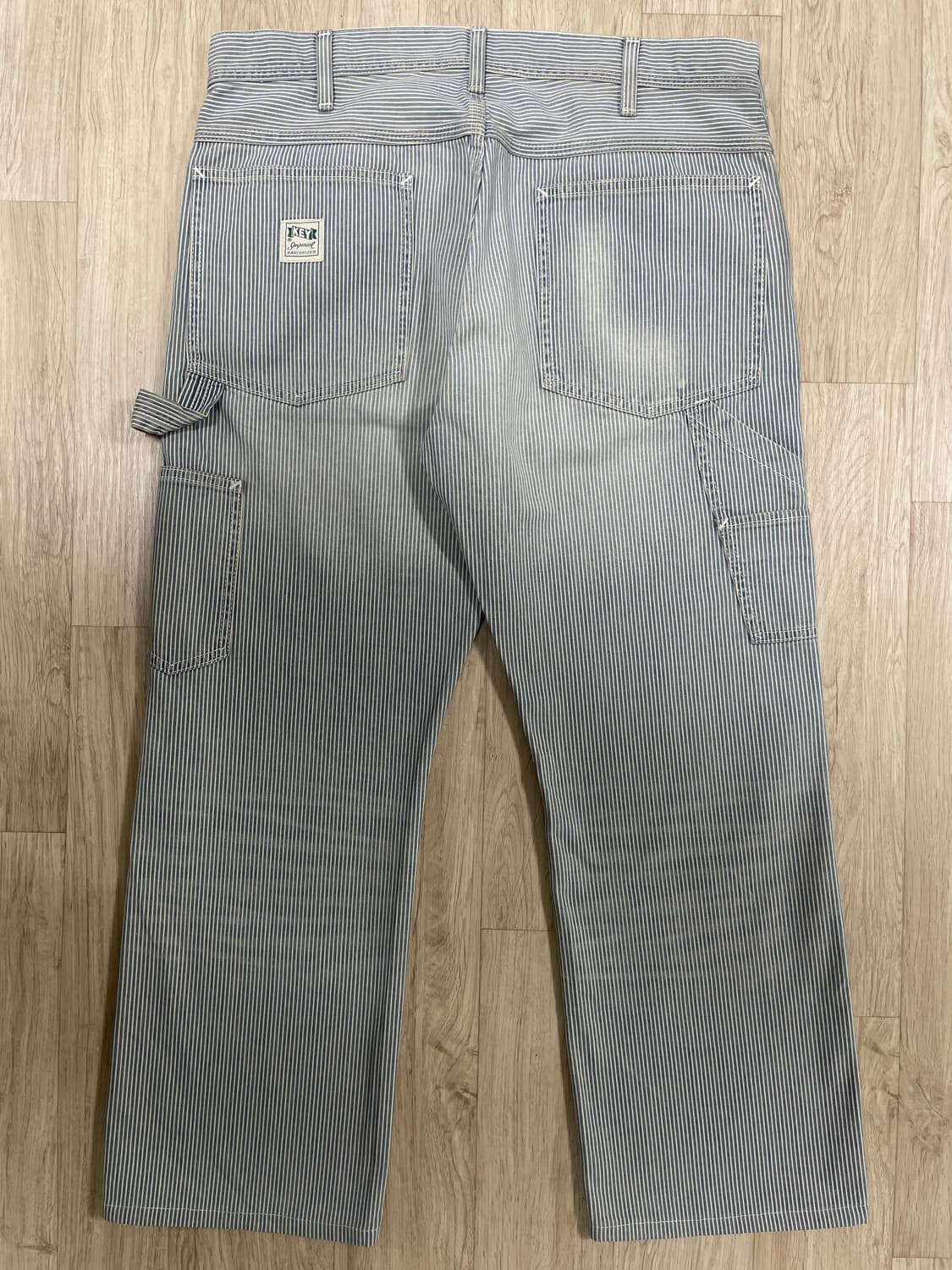 33) 80's 복각 KEY 페인터 히코리 데님팬츠(RRL&LVC&폴로) 상품이미지3