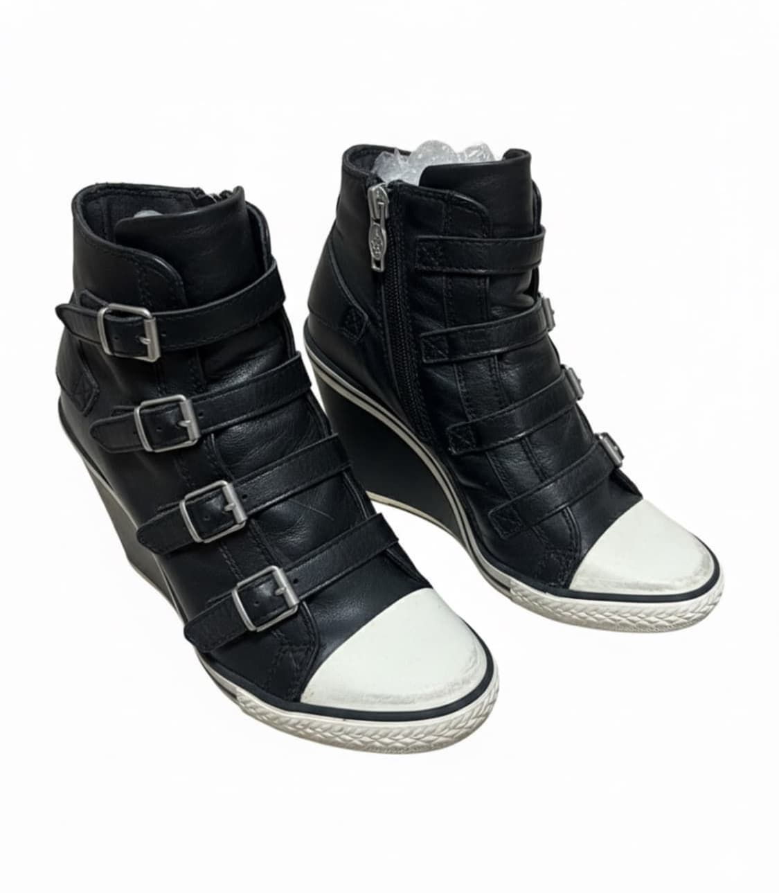 ASH 웨지힐 스니커즈 블랙 상품이미지1