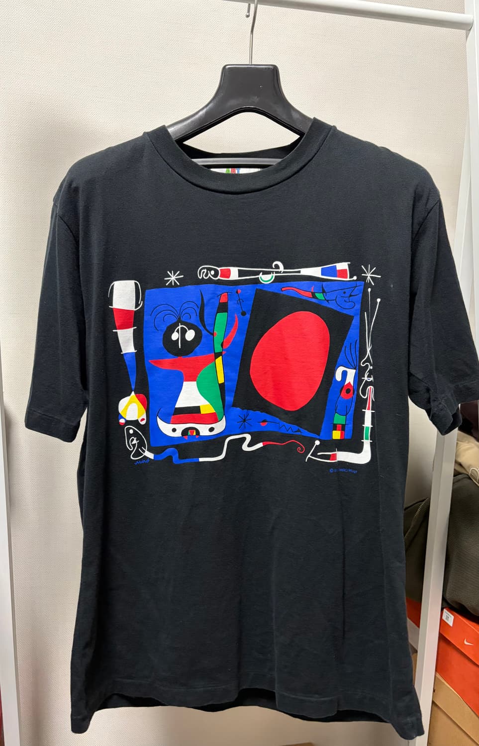 스페인 바르셀로나산 호안 미로(Joan Miro) 아트 티셔츠 (L) 상품이미지1
