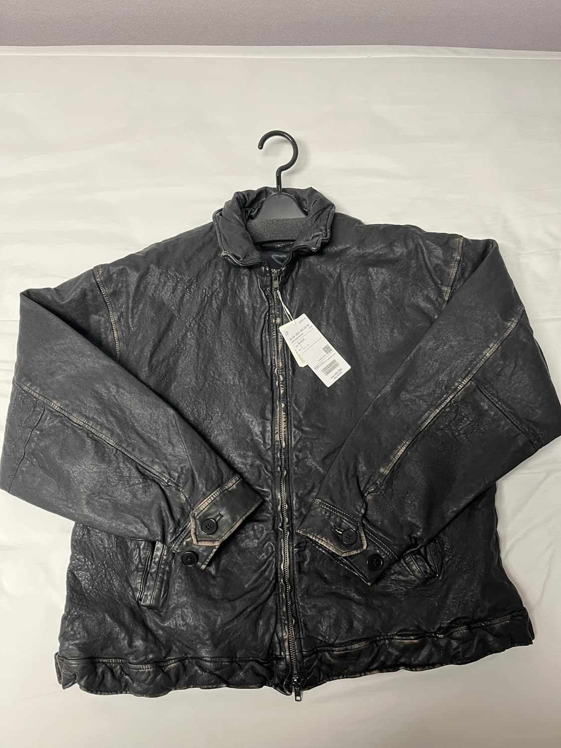 빔즈 레더 자켓 L 상품이미지2