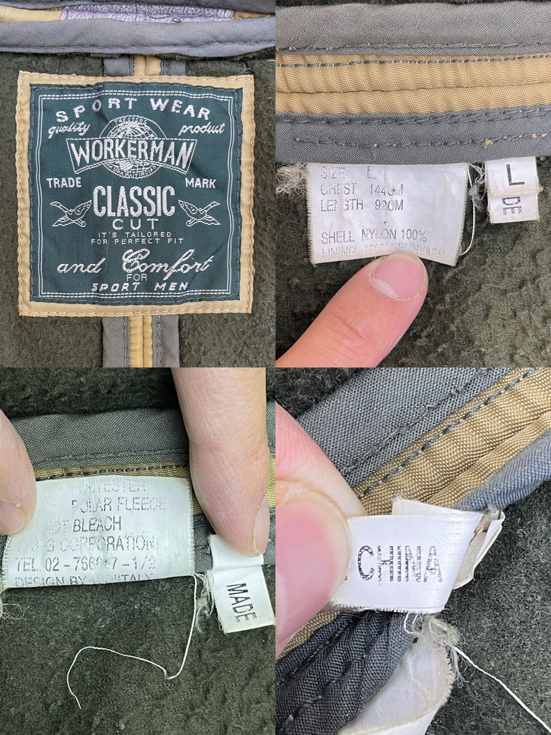 워커맨 90d 밀리터리 플리스 나일론 자켓 상품이미지9