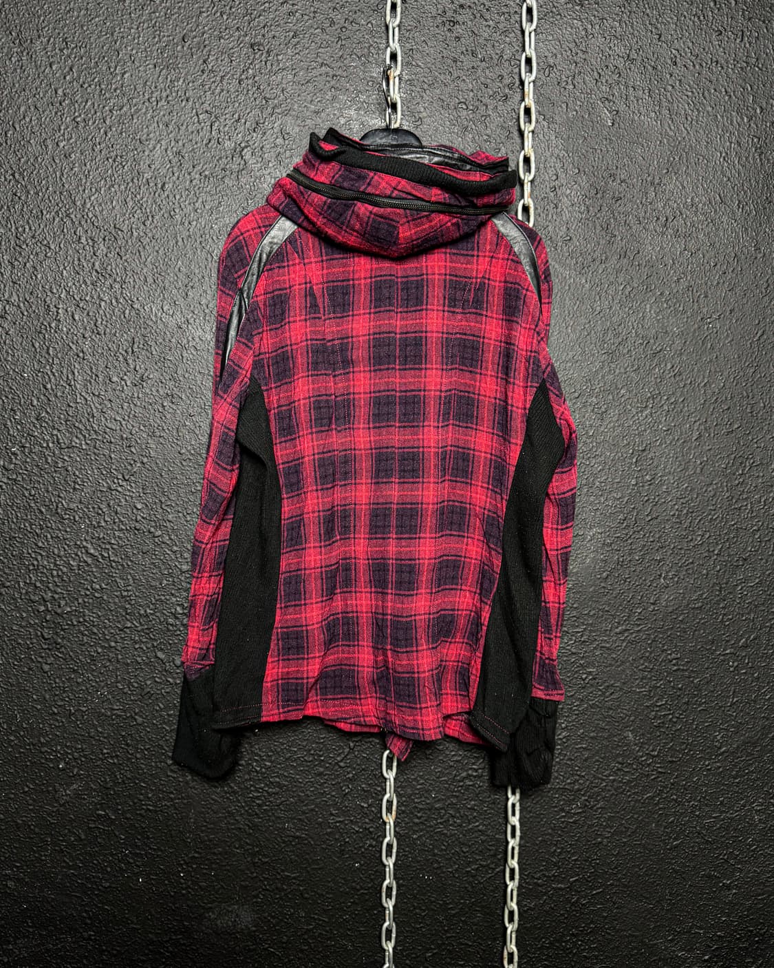Jack Rose – Red Check Deep Hood Jacket   상품이미지10