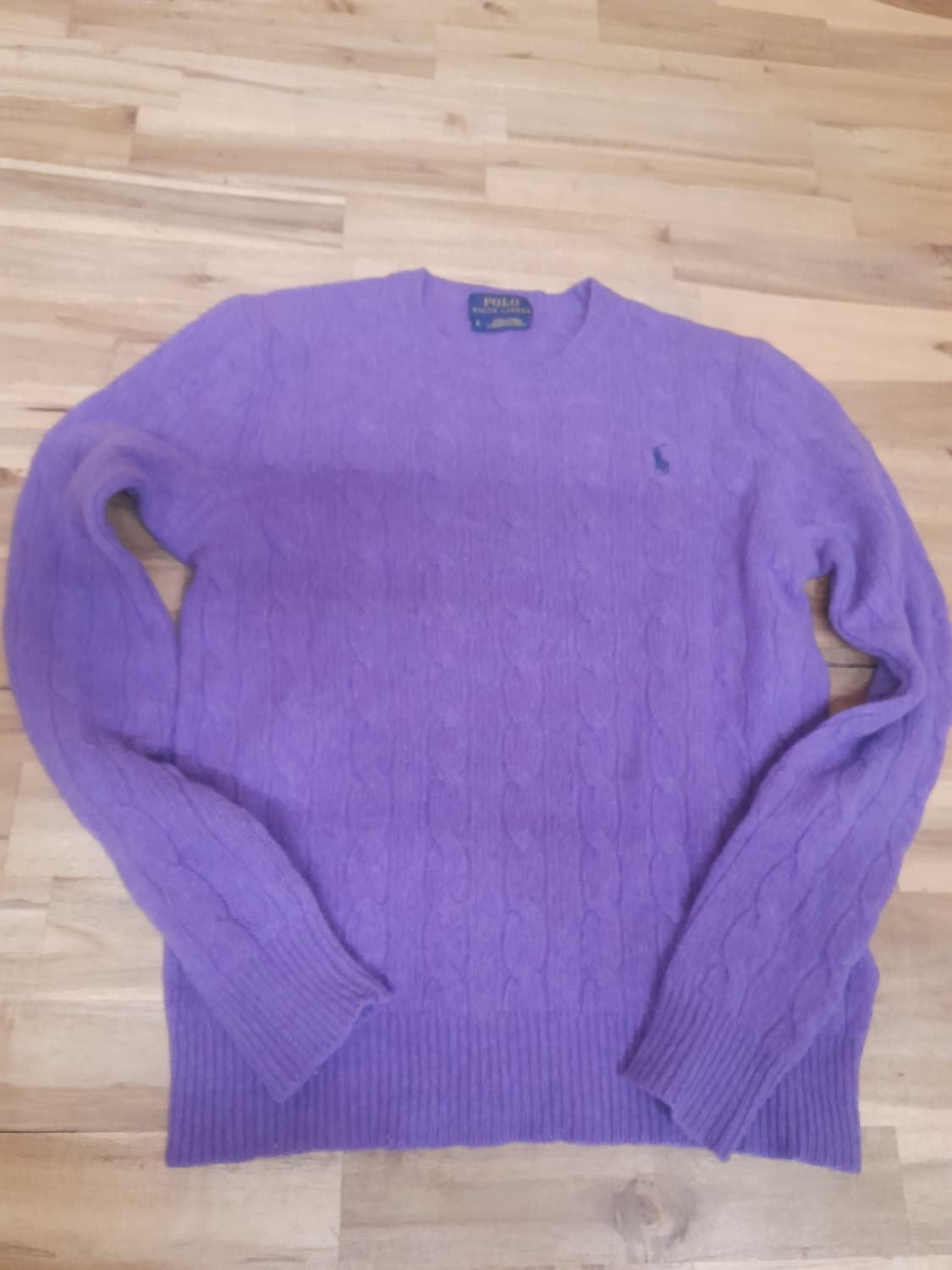 폴로 양모니트  라일락 S 55 상품이미지4