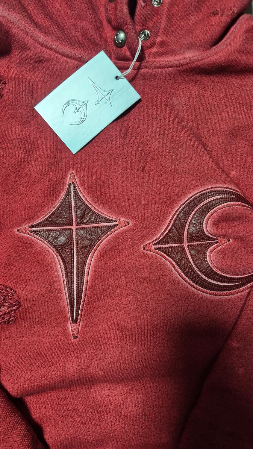 떠그클럽 락후드 레드 2사이즈 상품이미지2