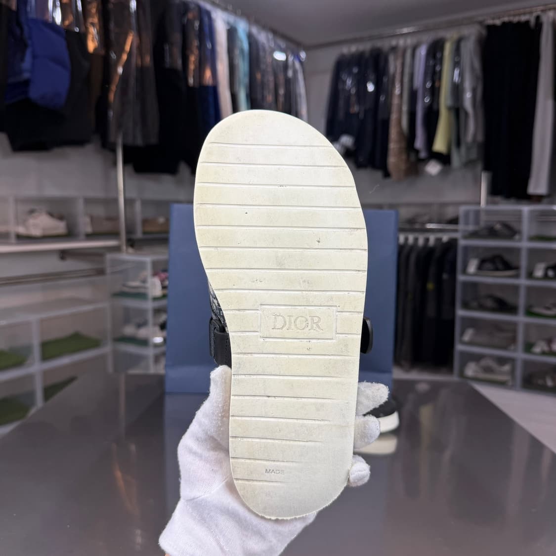 [리오브] 디올 오블리크 알파 샌들 슬리퍼 상품이미지4