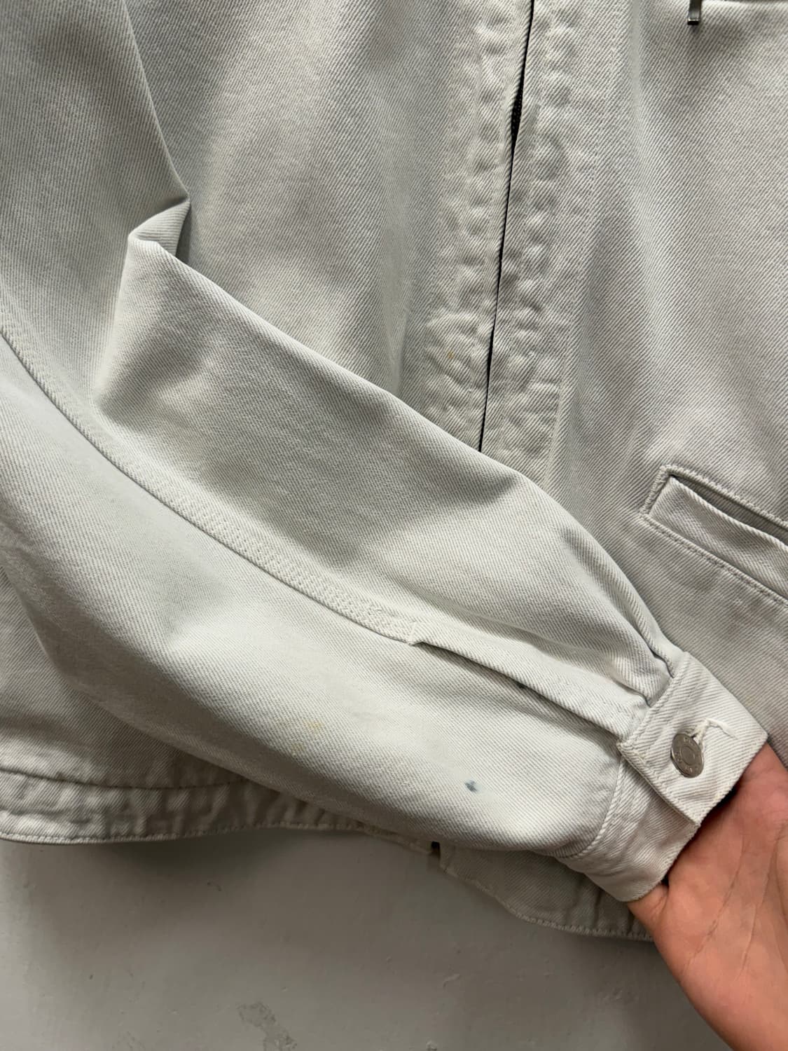 Edwin Corduroy Collar Twill Work Jacket 상품이미지4