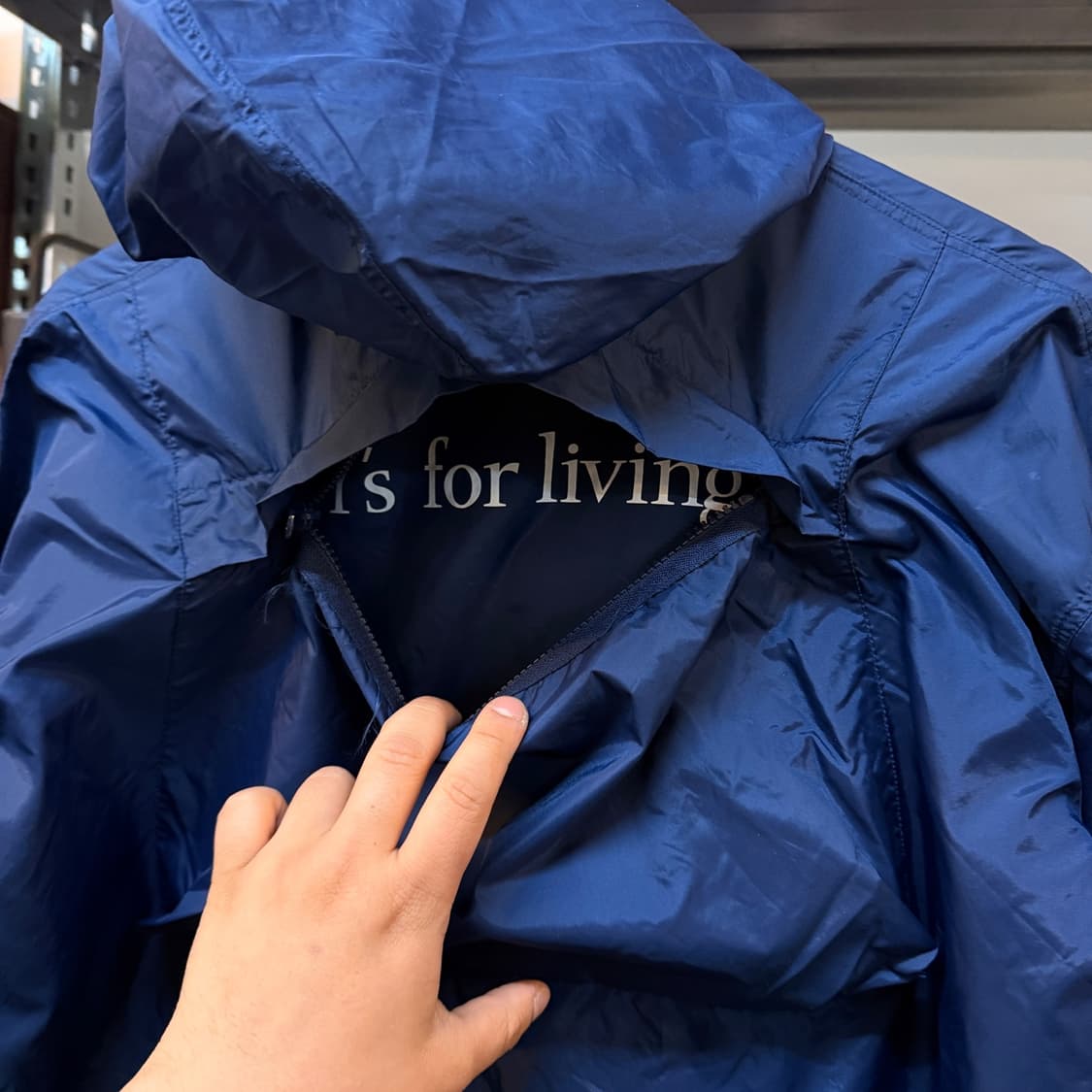 Y'S FOR LIVING BY 요지 야마모토 라이트 나일론 자켓 상품이미지6