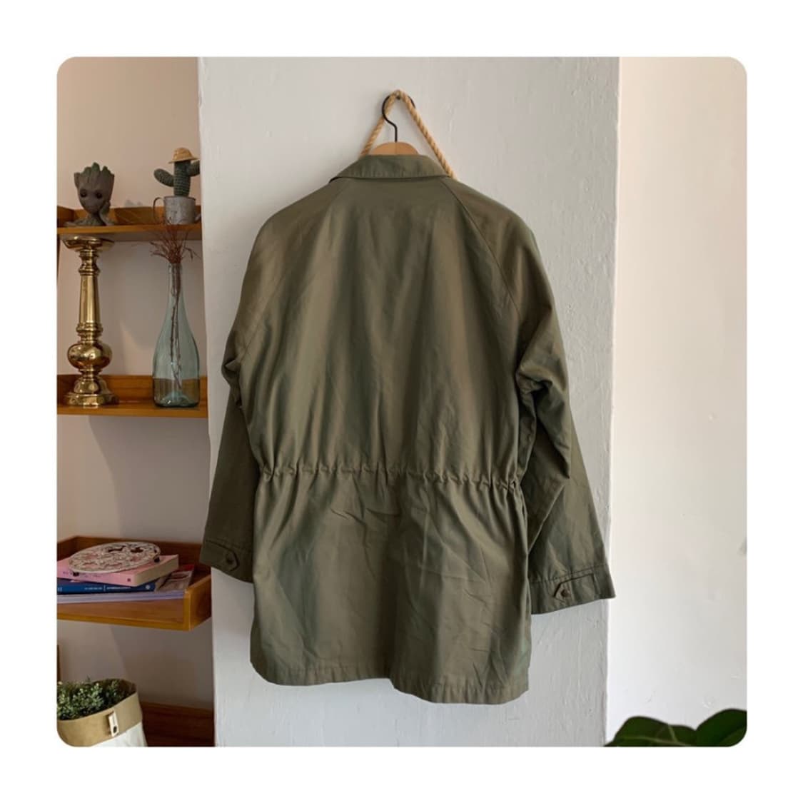 (BURBERRY)버버리 카키 클래식 헌팅자켓(내피포함 상품이미지6
