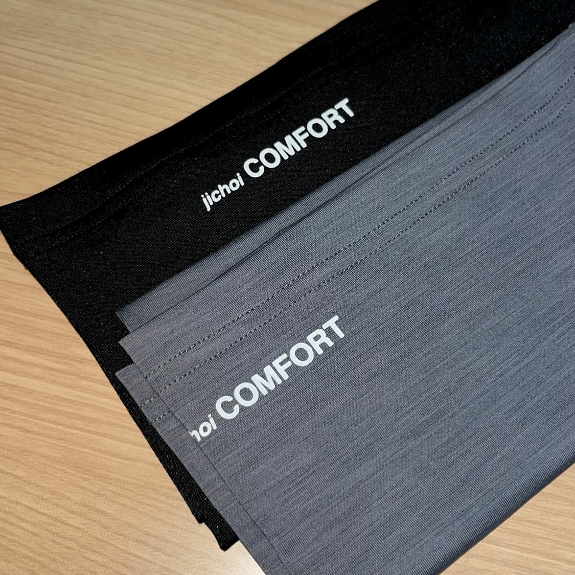 지초이 컴포트 증정용 멀티 스카프 블랙 상품이미지2