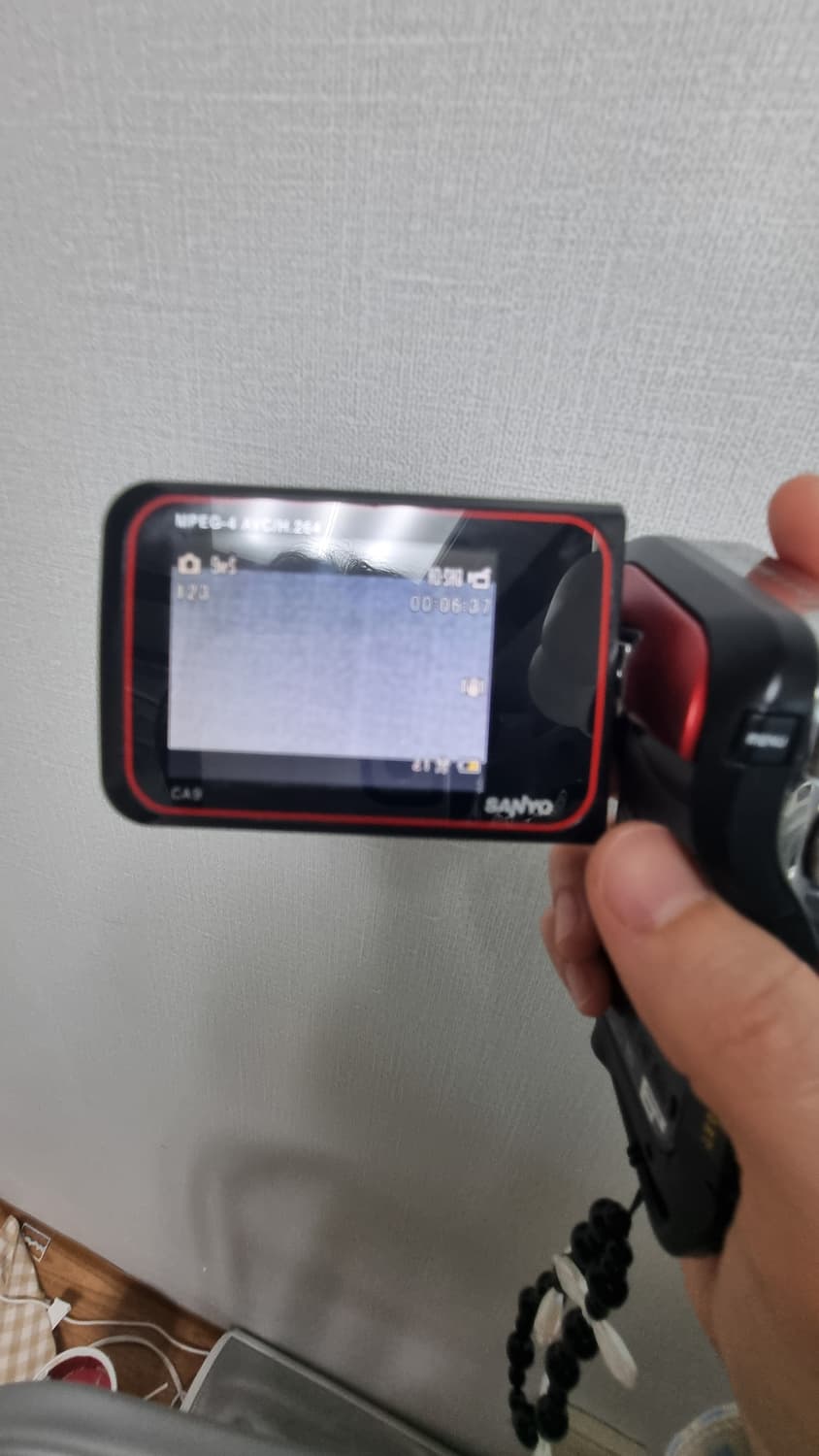 산요작티HD ca-9 레드 판매합니다 상품이미지4