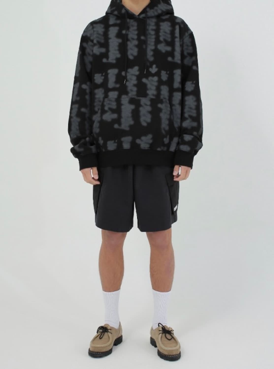 예스아이씨 포인트 후드티 L 상품이미지3