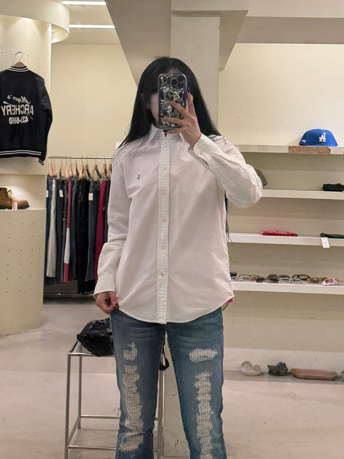 폴로랄프로렌 클래식핏 옥스퍼드 셔츠 U1321 상품이미지1