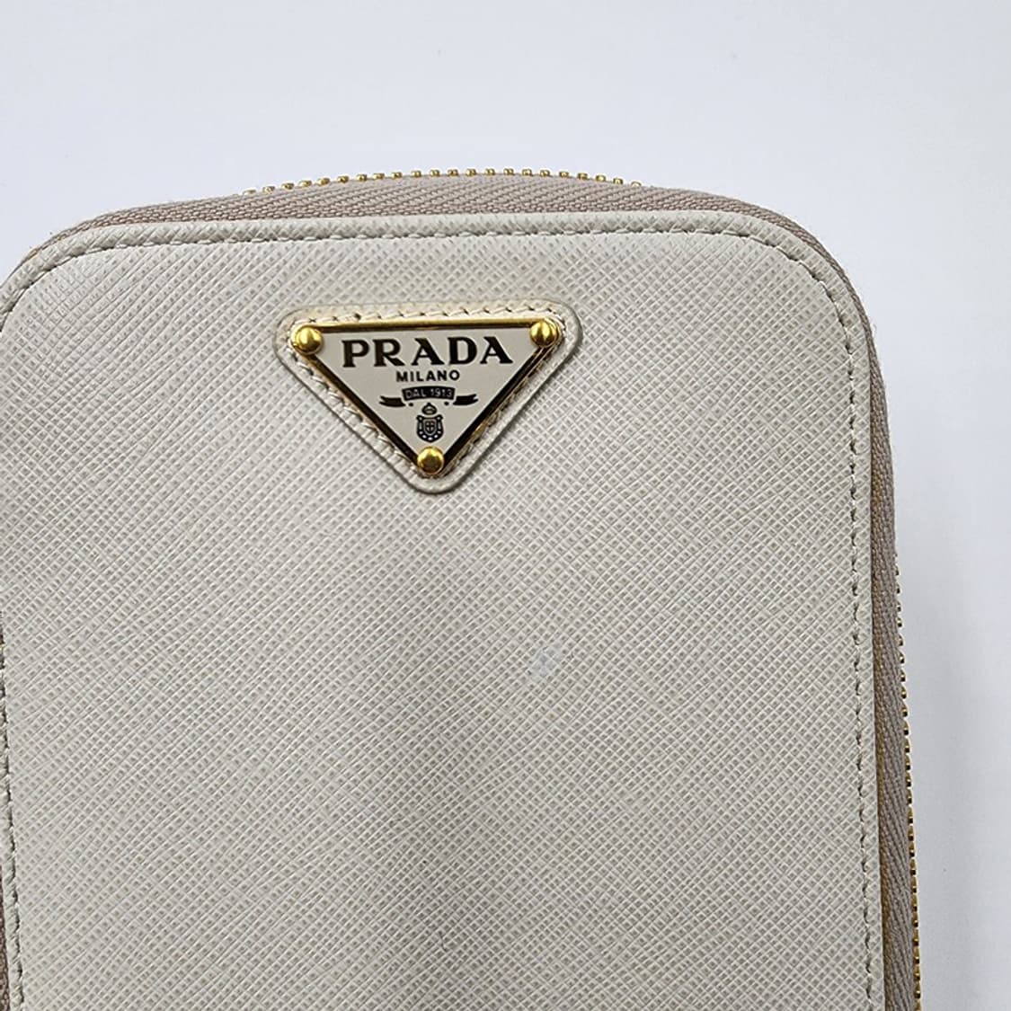 프라다 화이트 사피아노 미니 크로스백 1bp027 상품이미지3