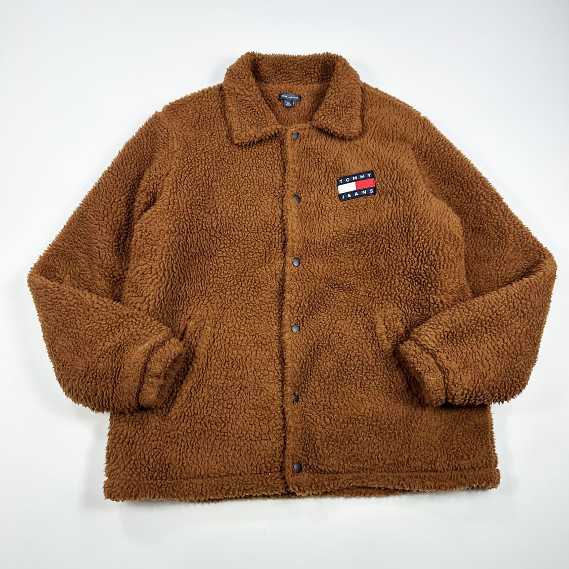 타미진스 플래그 미니멀 양털 플리스 자켓 S 상품이미지1