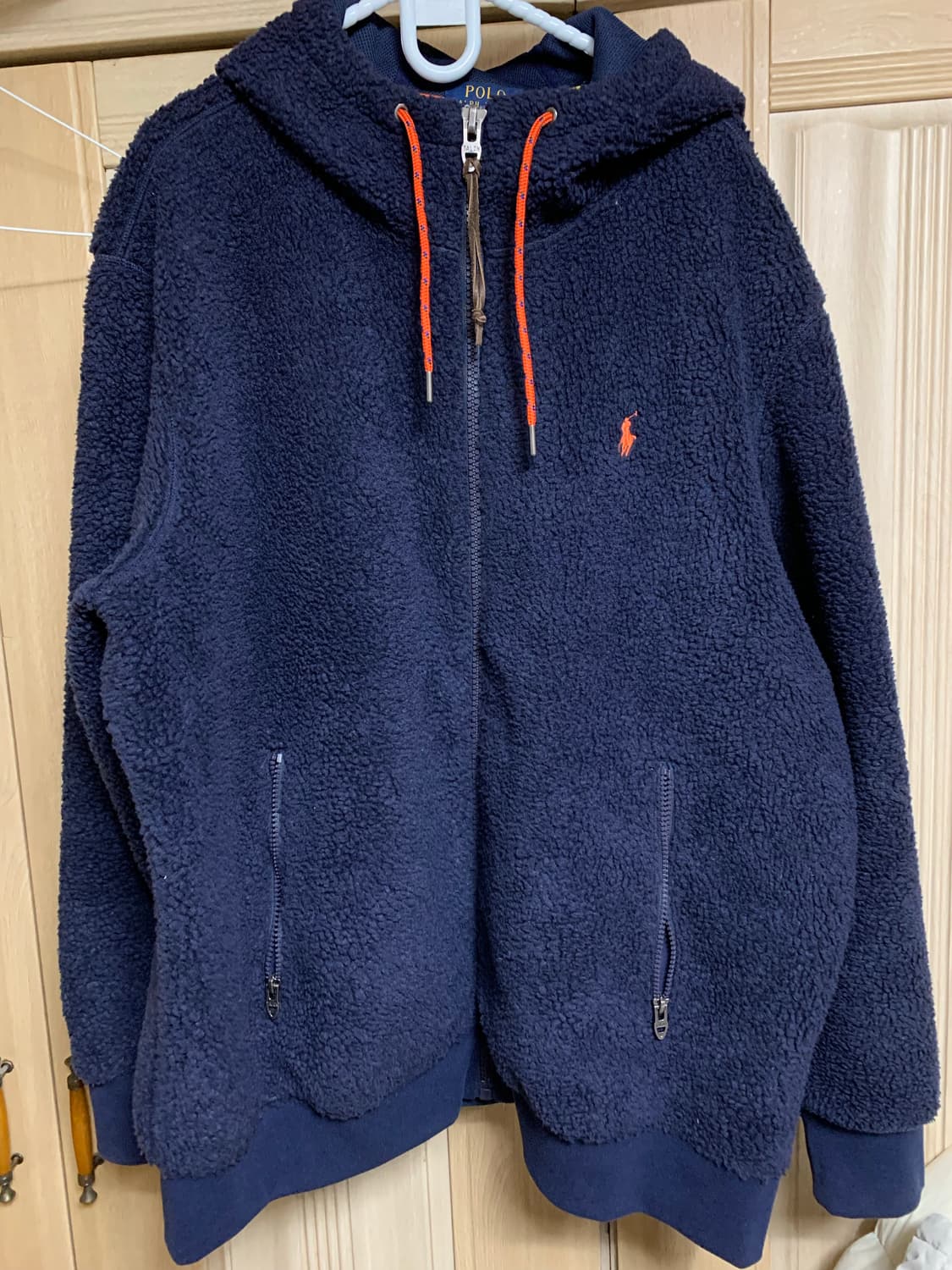 폴로 양털 플리스 후드집업 XL 상품이미지1