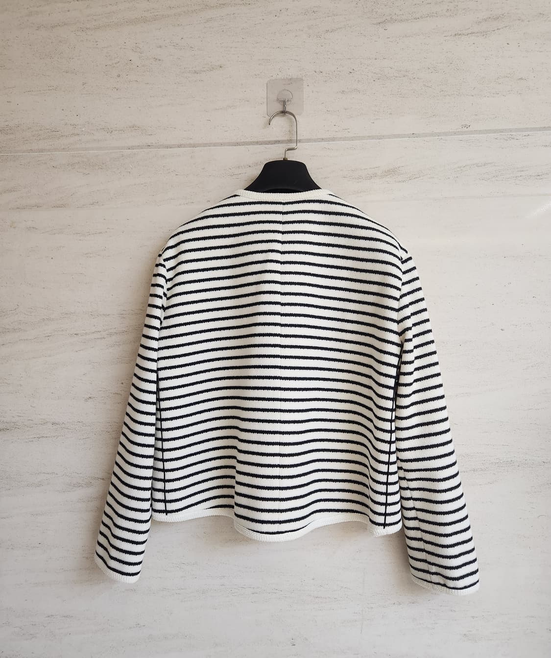 SJSJ 버튼 스트라이프 자켓 44사이즈 상품이미지8