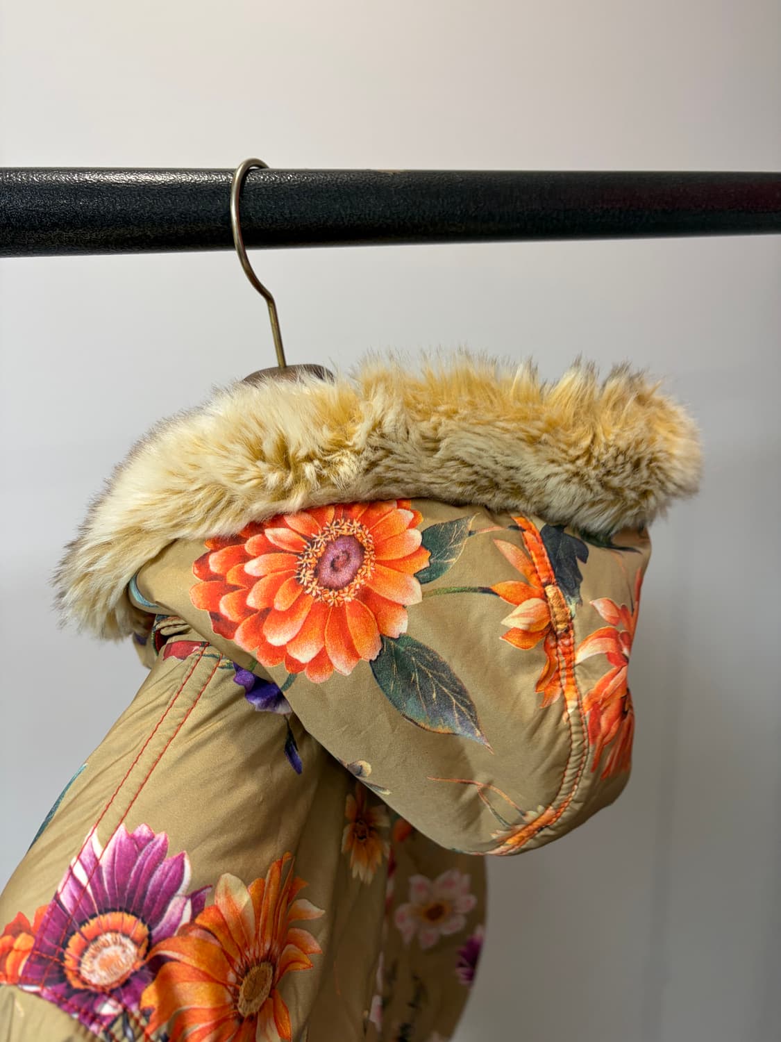 (42) Oiliy 오일릴리 플라워 패턴 후드 점퍼 자켓 상품이미지3