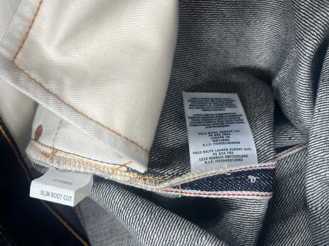 RRL 더블알엘 셀비지데님 33x32 상품이미지9