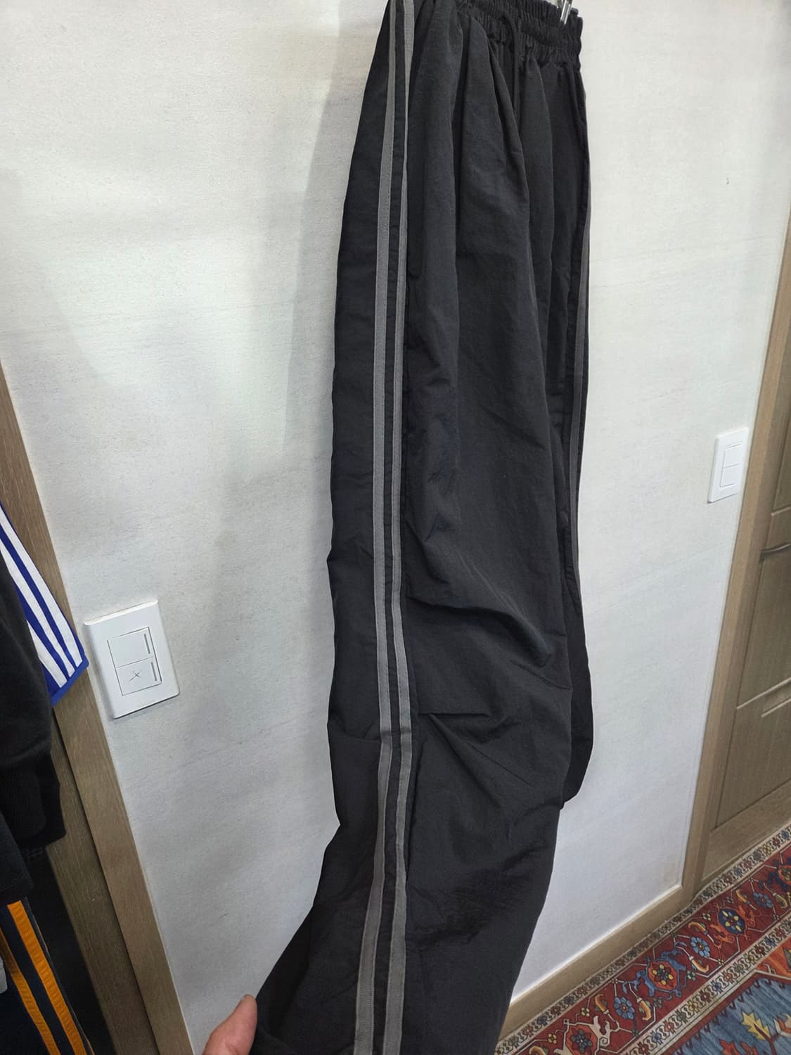 더 크랩 이선 나일론 와이드 스트링팬츠 s 상품이미지8