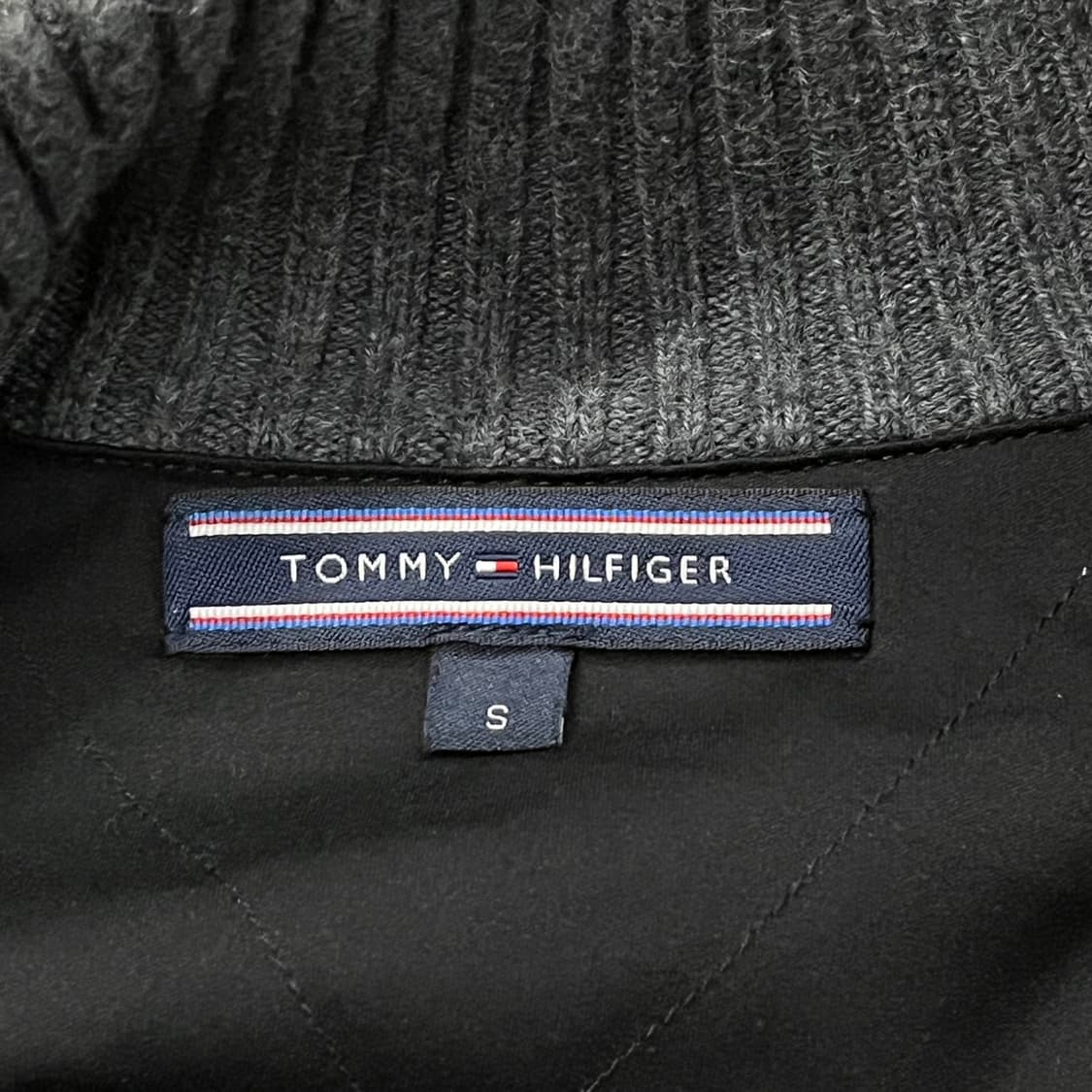 [정품/S] 타미힐피거 니트 집업 가디건 b18 상품이미지5