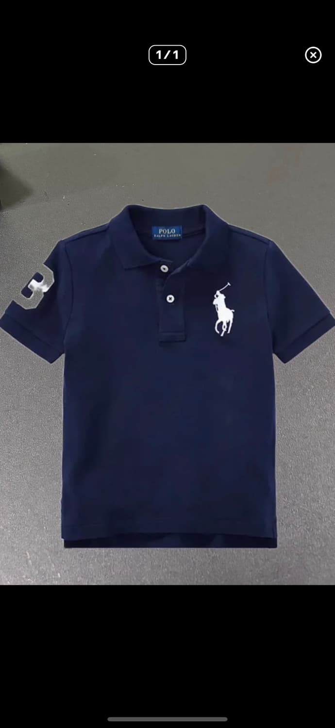 폴로 랄프로렌 빅포니 로고 PK 티셔츠 상품이미지1