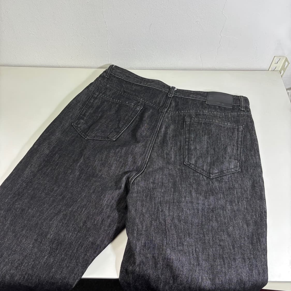 34 XL 블렌디드 인스턴트데님 히스토모 일자핏 청바지 상품이미지4