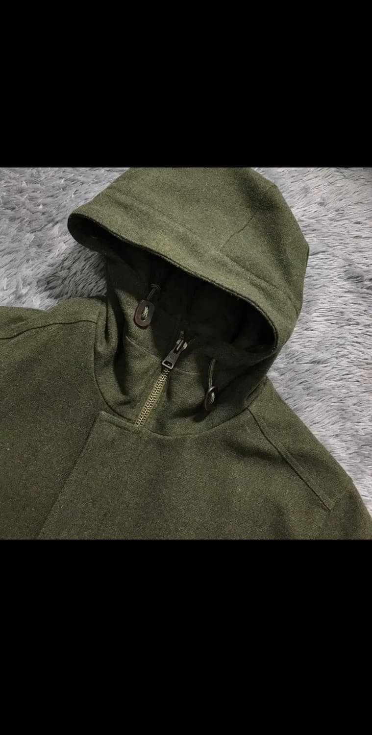 [[L, A급]# 프레드페리(PREDPERRY) 피쉬테일 울 야상 자켓 상품이미지4