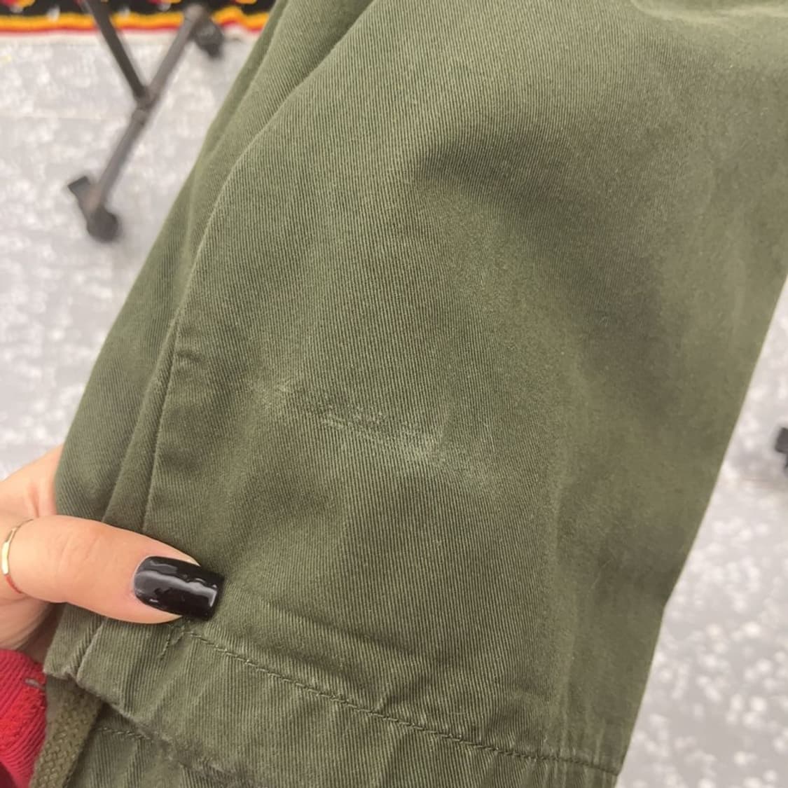 유니폼브릿지 빈티지 말차카키 카고팬츠 M C07428 상품이미지8