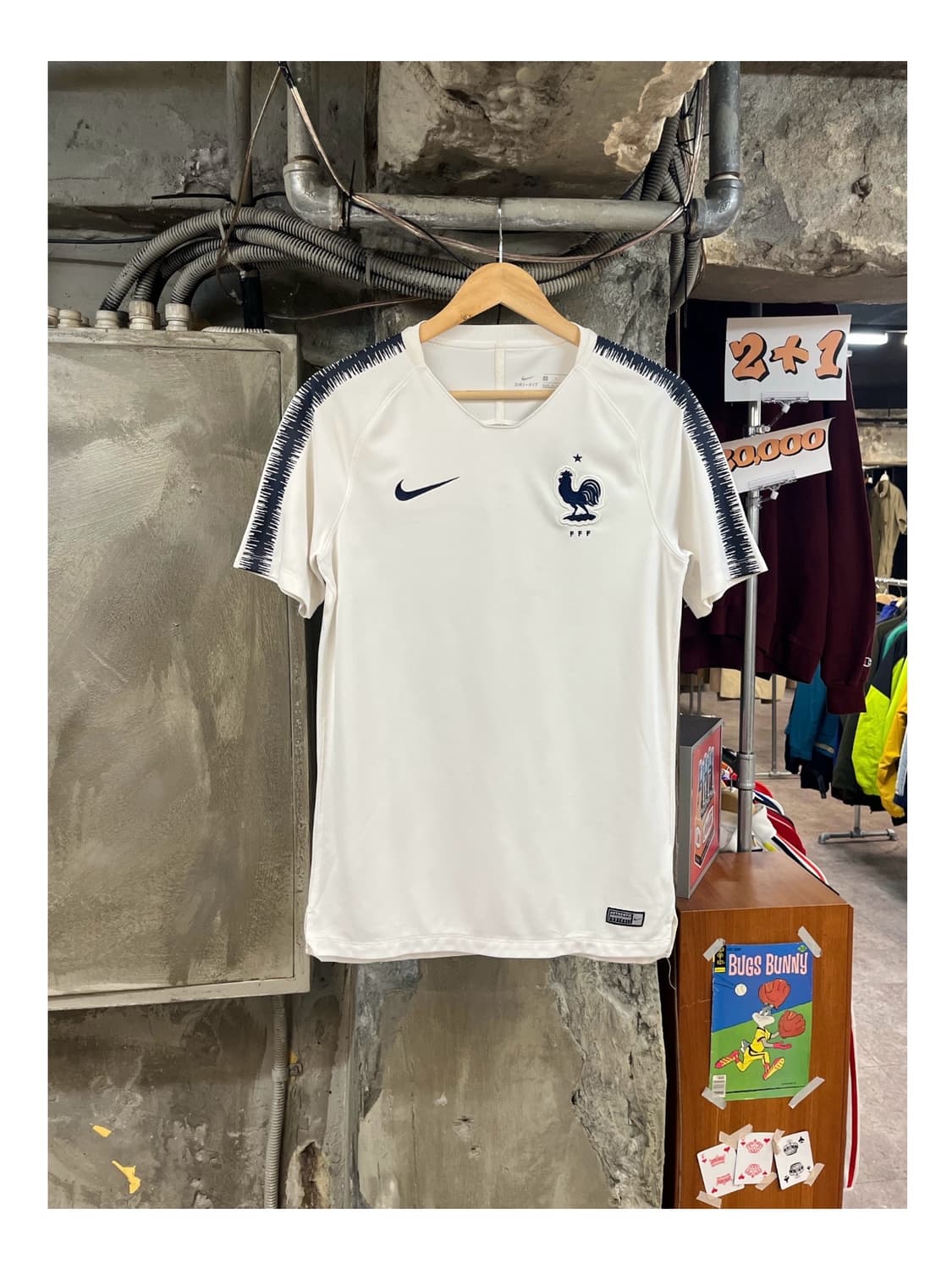 나이키 프랑스 반팔 유니폼 화이트 S #csz3609 상품이미지1
