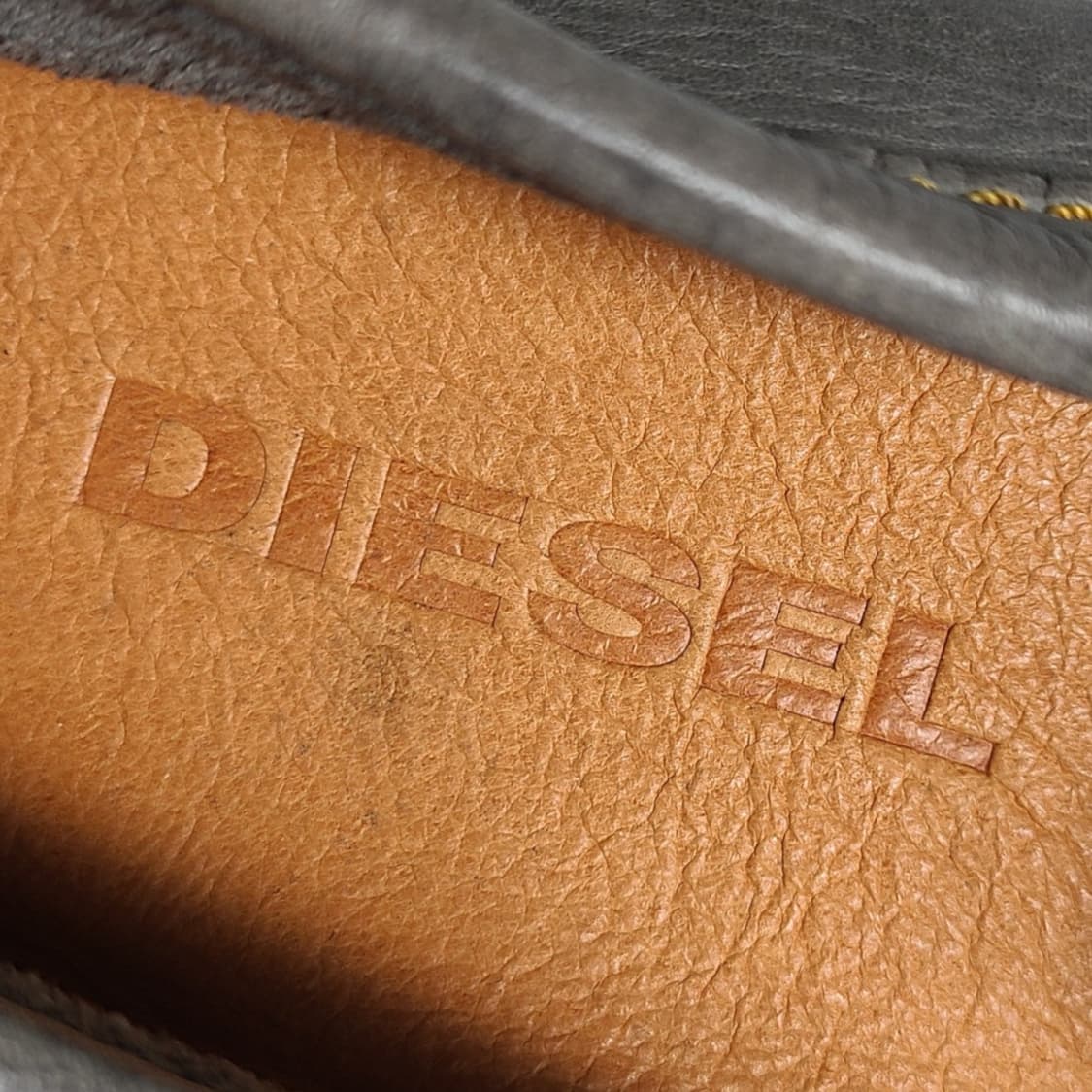 275-280) DIESEL 디젤 아카이브 모호크 로고 레더 로퍼 상품이미지7