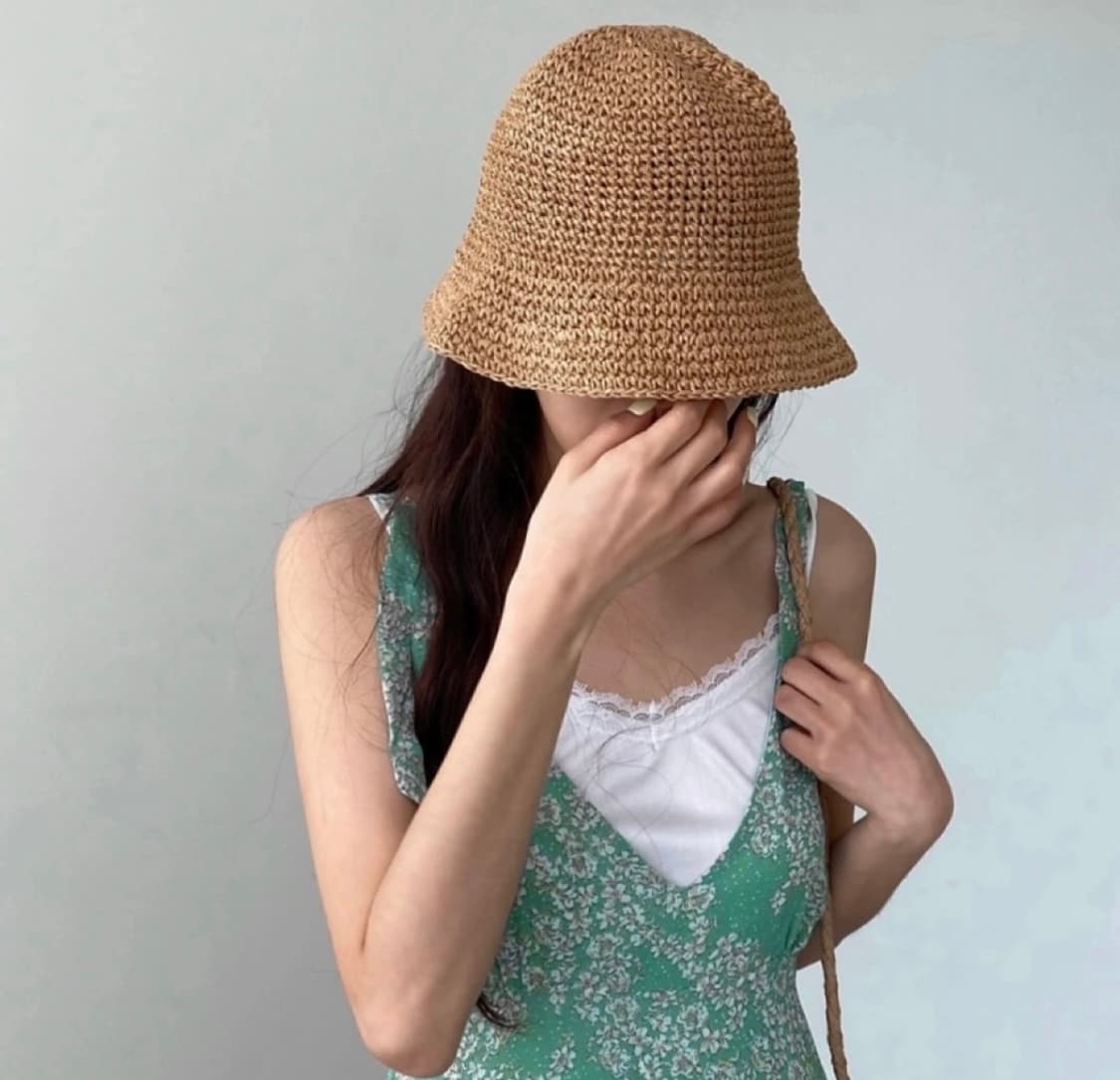 밀짚버킷햇 상품이미지1