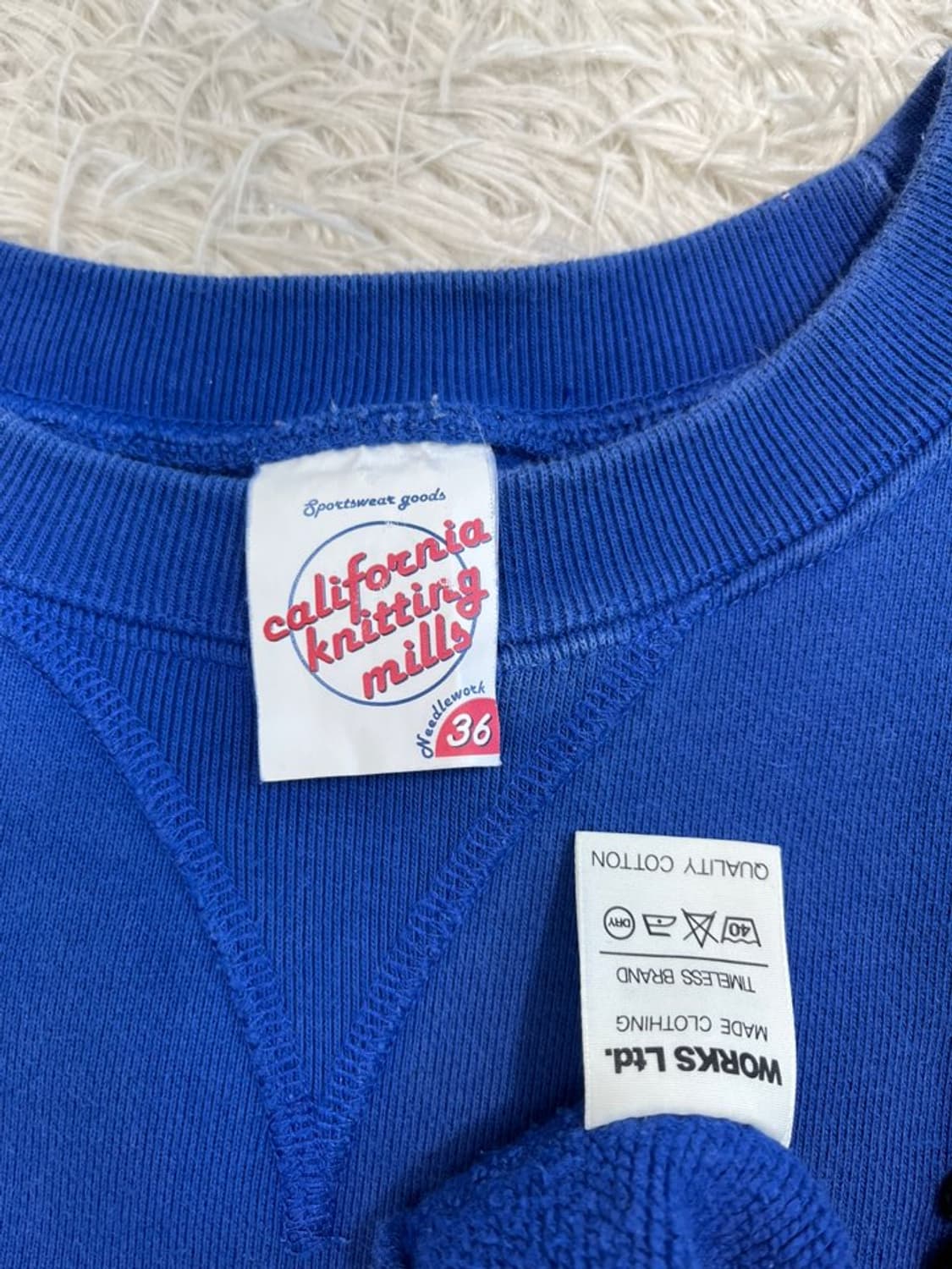 빈티지 패치 맨투맨/#3050 상품이미지5