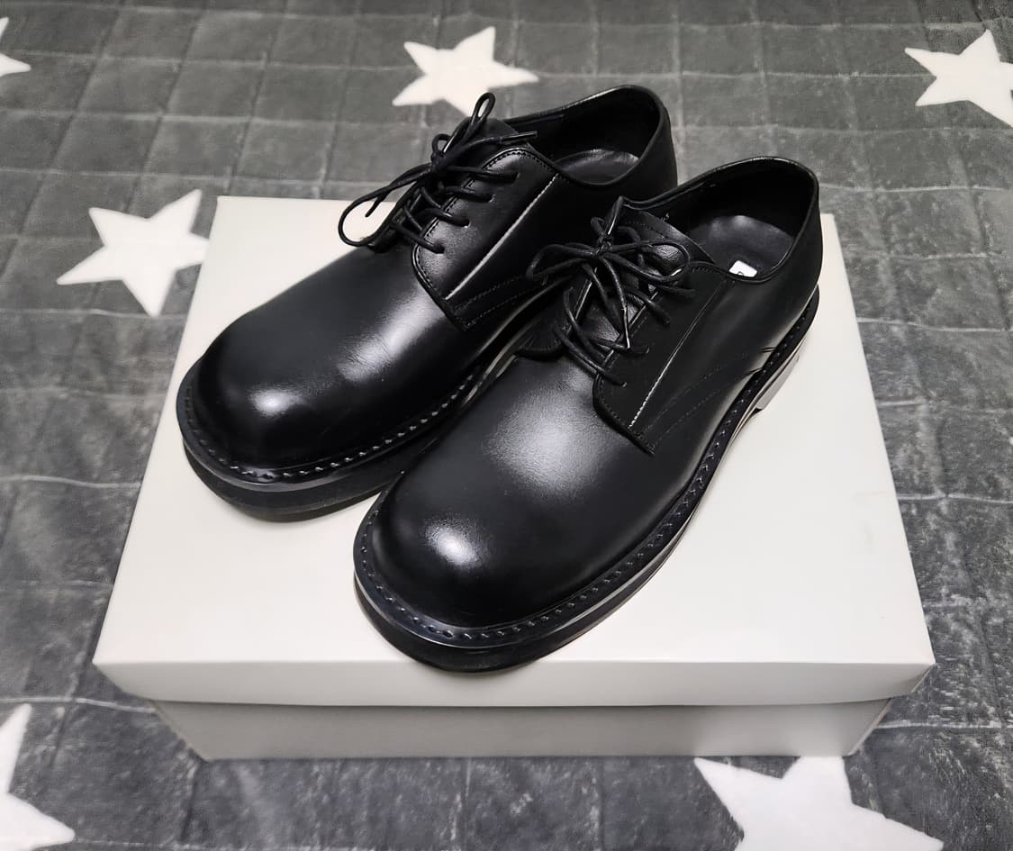 로스트가든 포릭 더비슈즈 블랙 (255) 상품이미지1