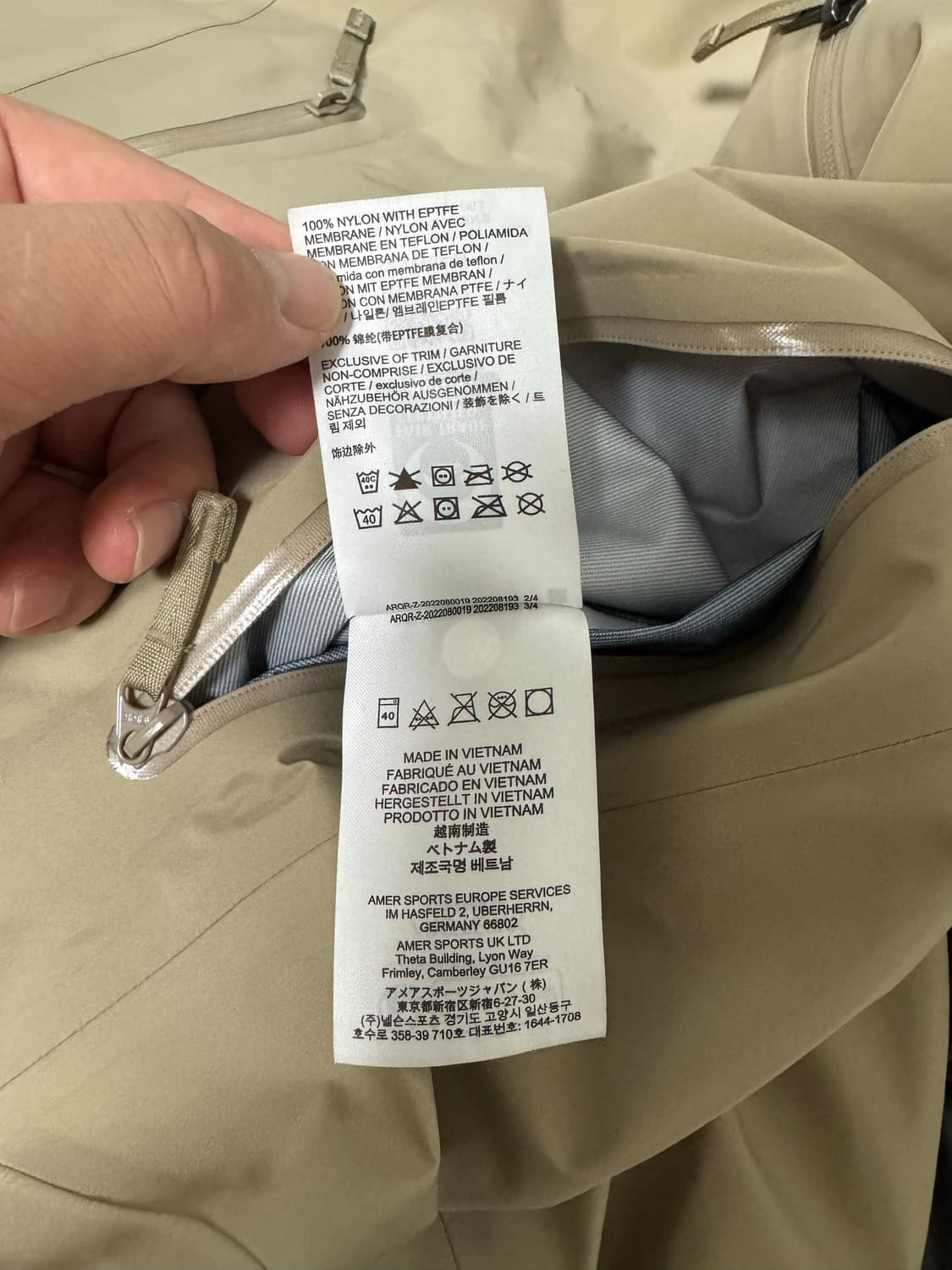 아크테릭스 베타 LT 자켓 스모크 블러프 XL 상품이미지4