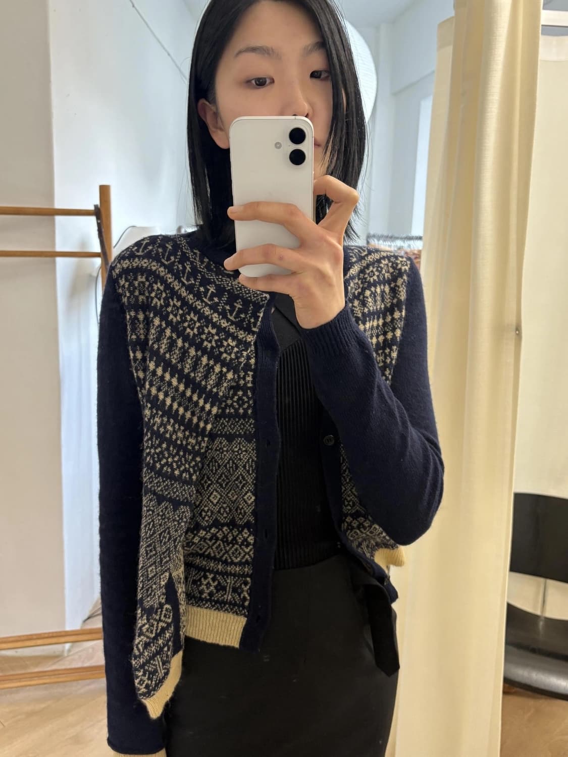 요지야마모토 가디건 상품이미지5