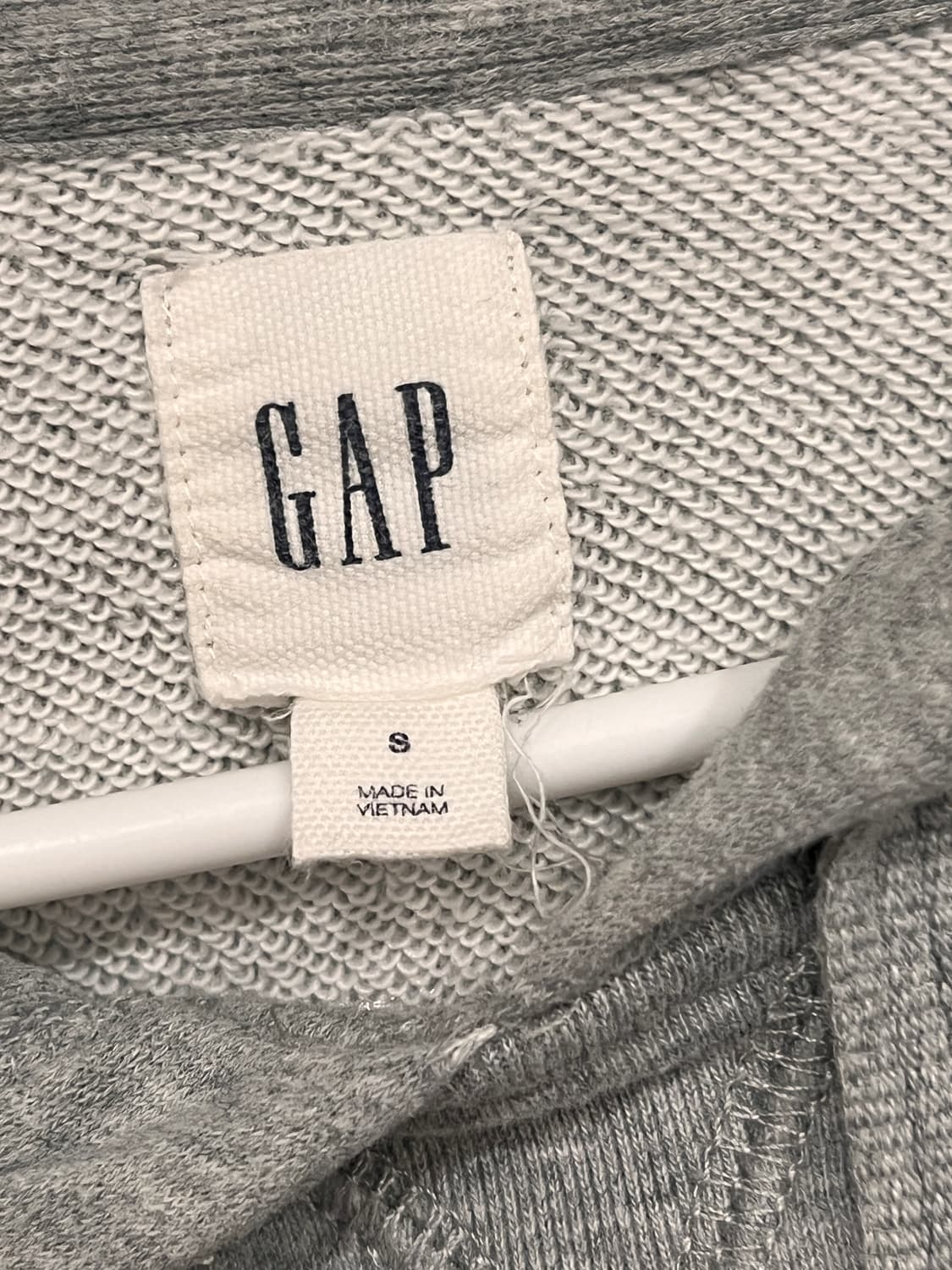 GAP 성조기 빅로고 후드티 95 그레이 상품이미지4