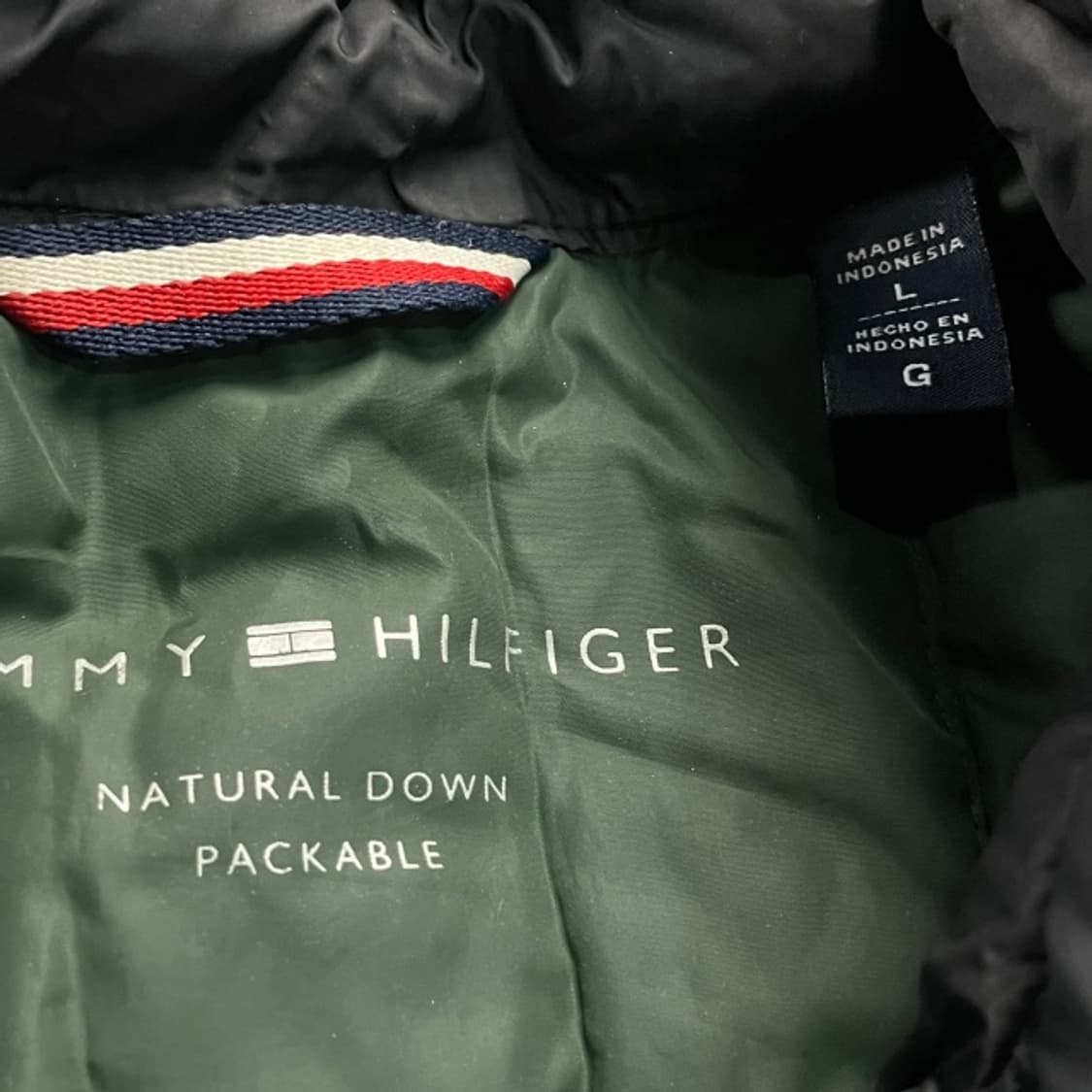 100 타미힐피거 경량패딩  상품이미지3