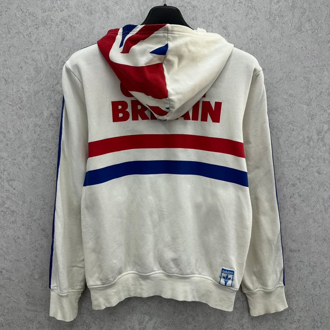100 아디다스 파이어버드 신영국 코튼 후드집업 상품이미지2